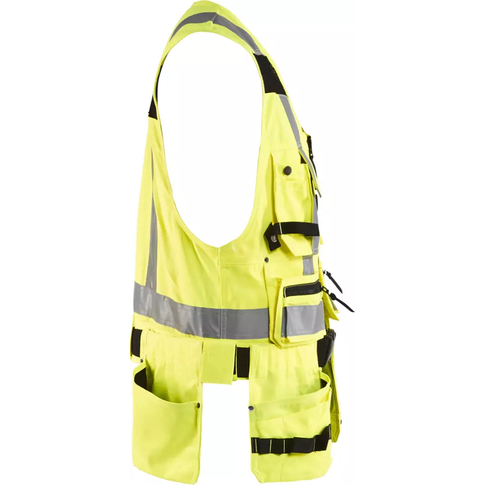 Blåkläder 303218043300, High Vis Tool Vest, Yellow, image 2, gallery thumbnail
