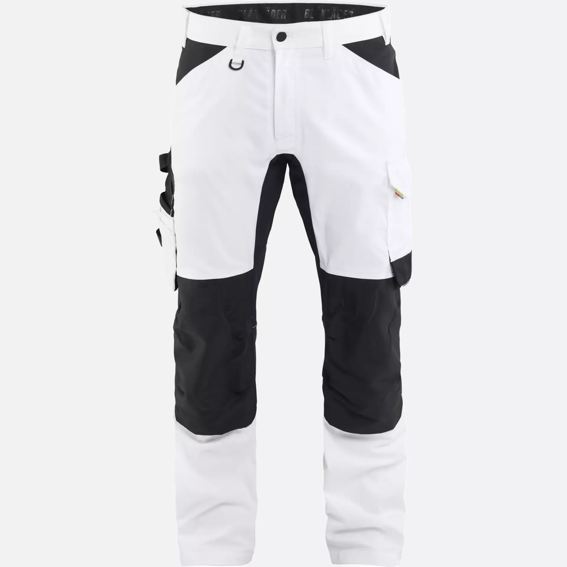 Blaklader 177118321099, Stretch Painters Trousers, White/Black, image 1