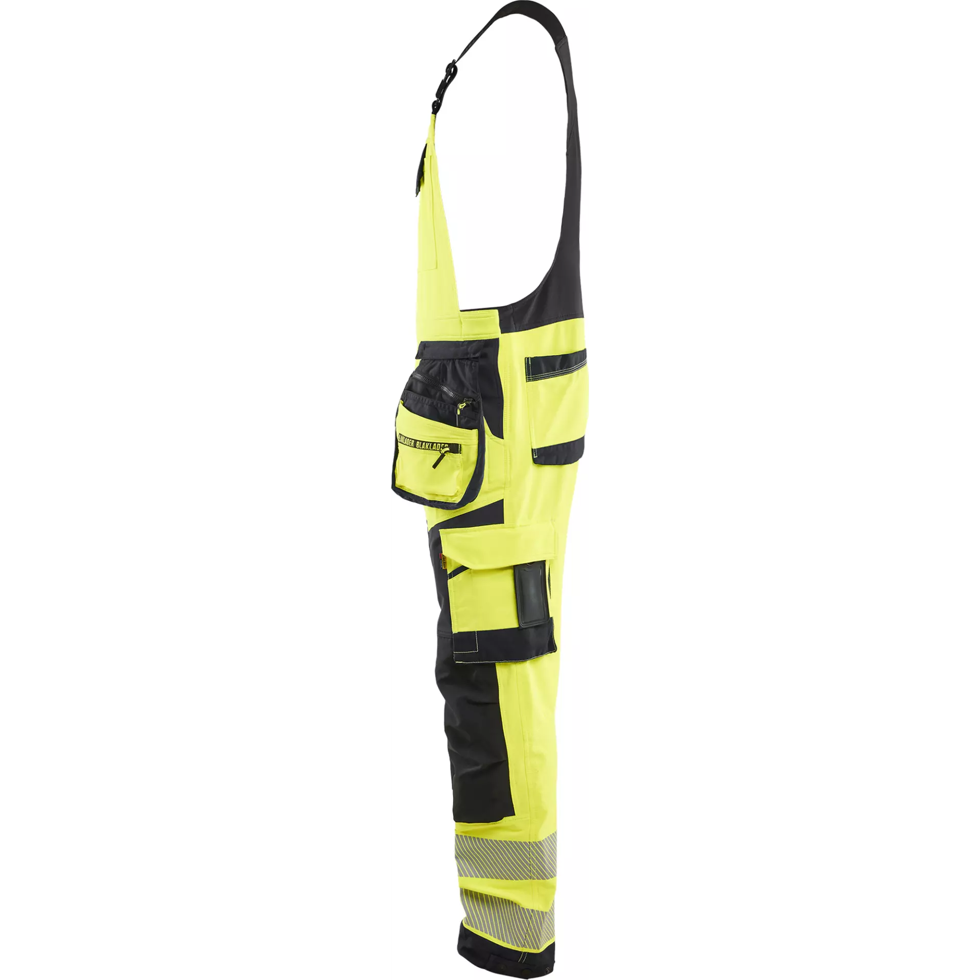 Blaklader 262616483399, High Vis 4-Wege-Stretch Latzhose, Gelb/Schwarz, image 3