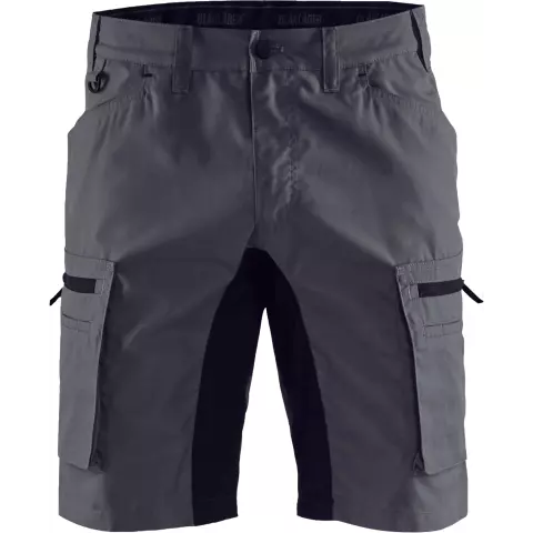Blaklader Stretch Shorts, Medium Grey/Black