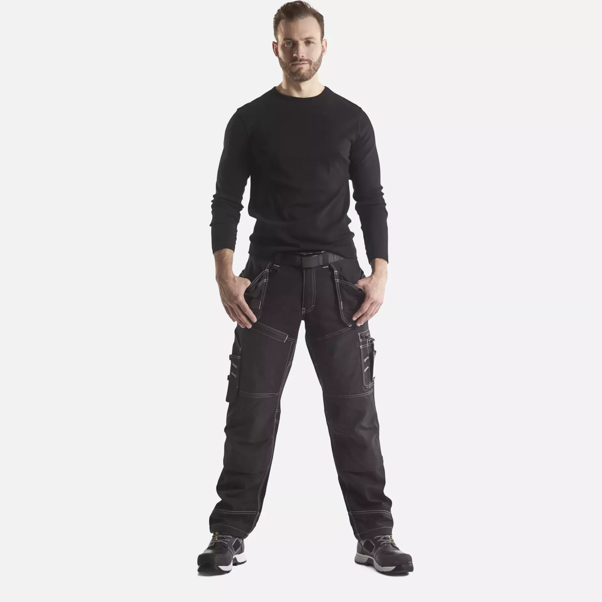 Blaklader 150013709900, Craftsman Work Trousers, Black, image 5