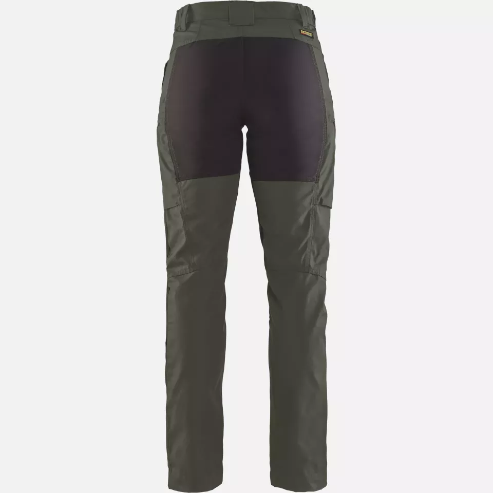 Blaklader 715918454699, Damen Stretch Arbeitshose, Armygrün/Schwarz, image 4, gallery thumbnail