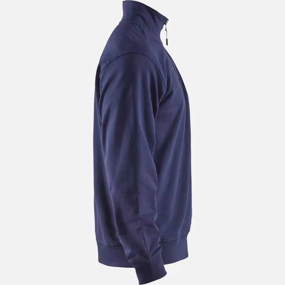 Blaklader 336911588900, Sweatshirt mit Half-Zip, Marineblau, image 2, gallery thumbnail