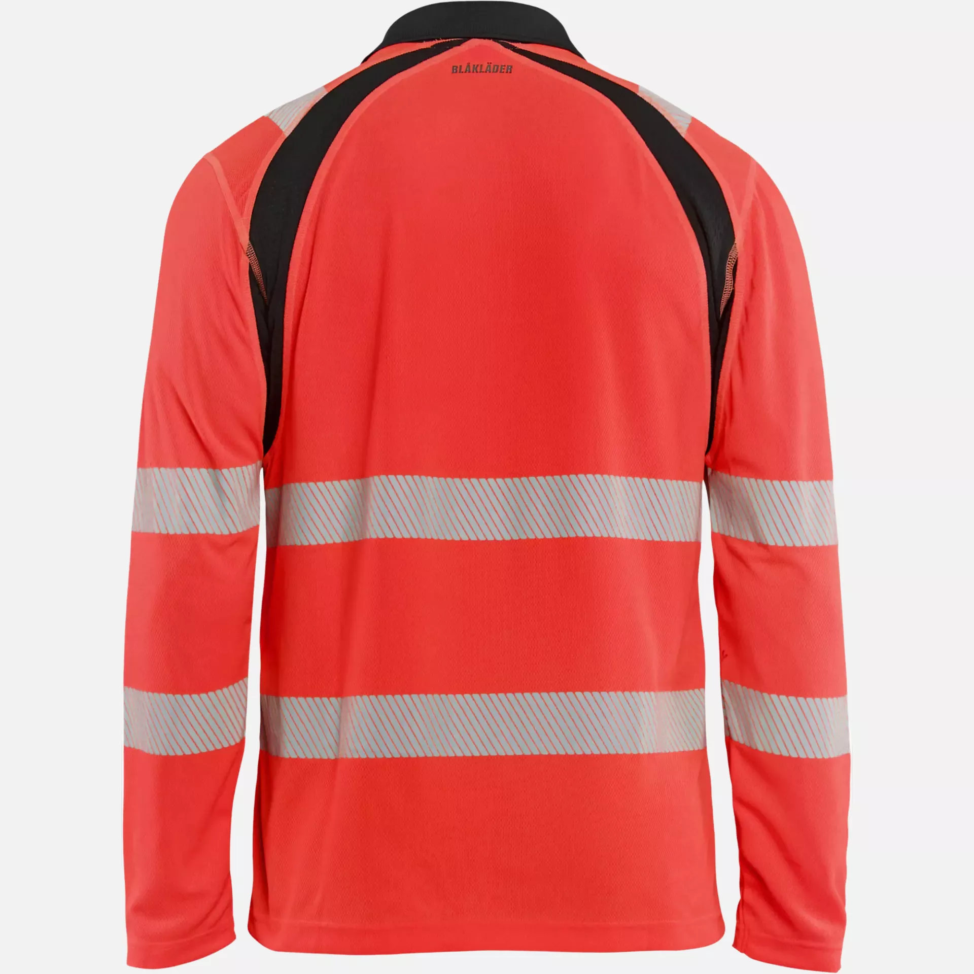 Blaklader 359810135599, High Vis UV Schutz Polo Shirt langarm, Rot/Schwarz, image 4