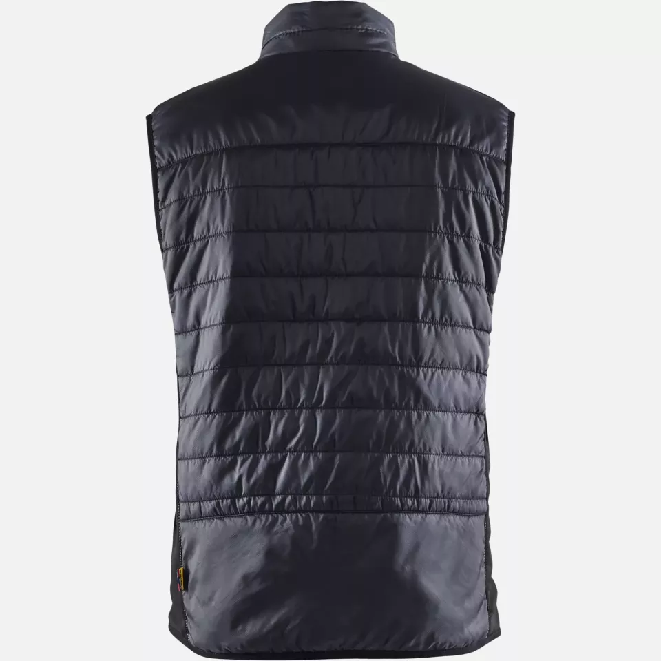 Blaklader 386320309998, Lined Vest, Black/Dark Grey, image 4, gallery thumbnail