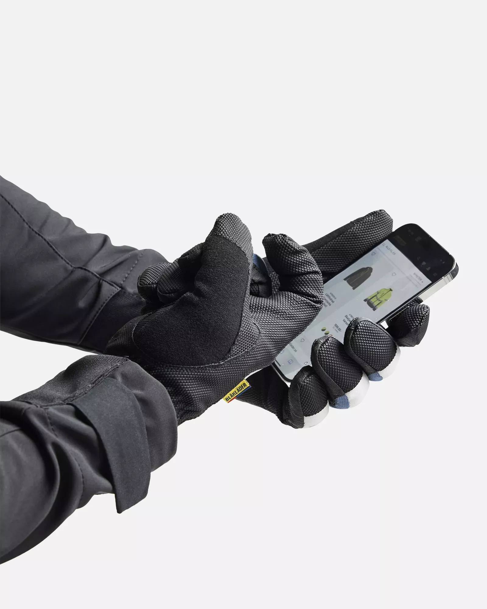 Blaklader 288014159992, Supreme Winter Gloves, Black/Silver, image 2