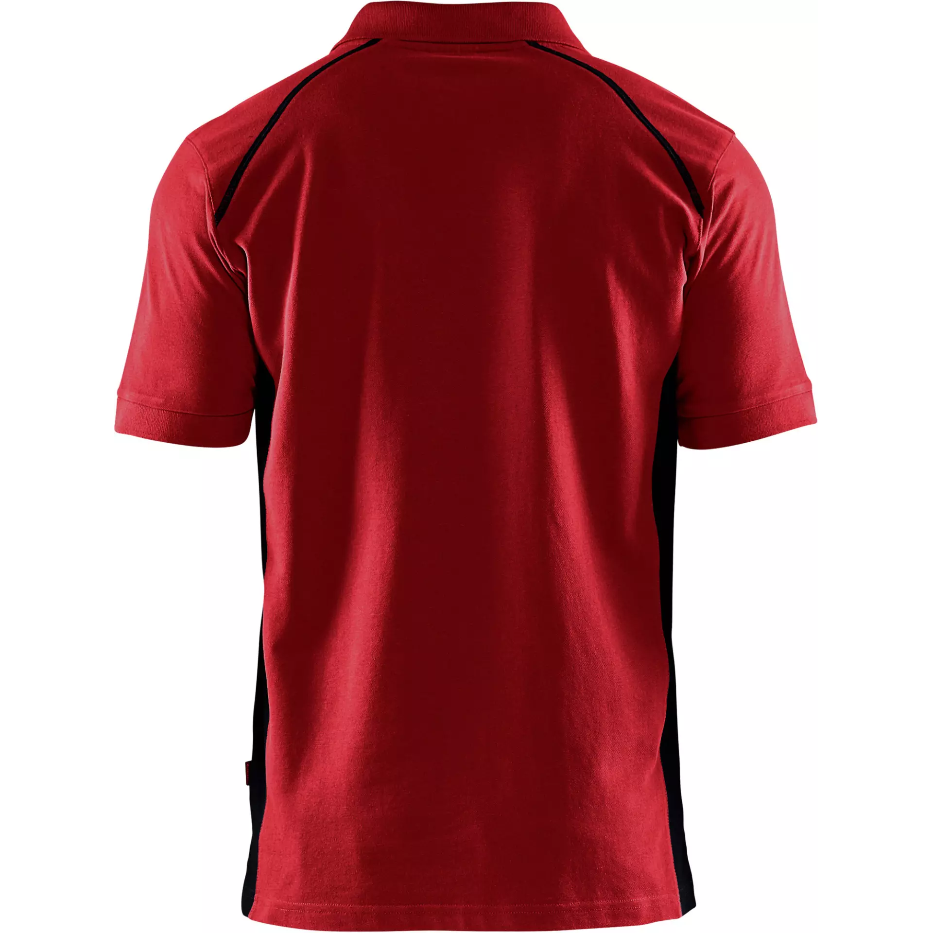 Blaklader 332410505699, Polo Shirt, Rot/Schwarz, image 4
