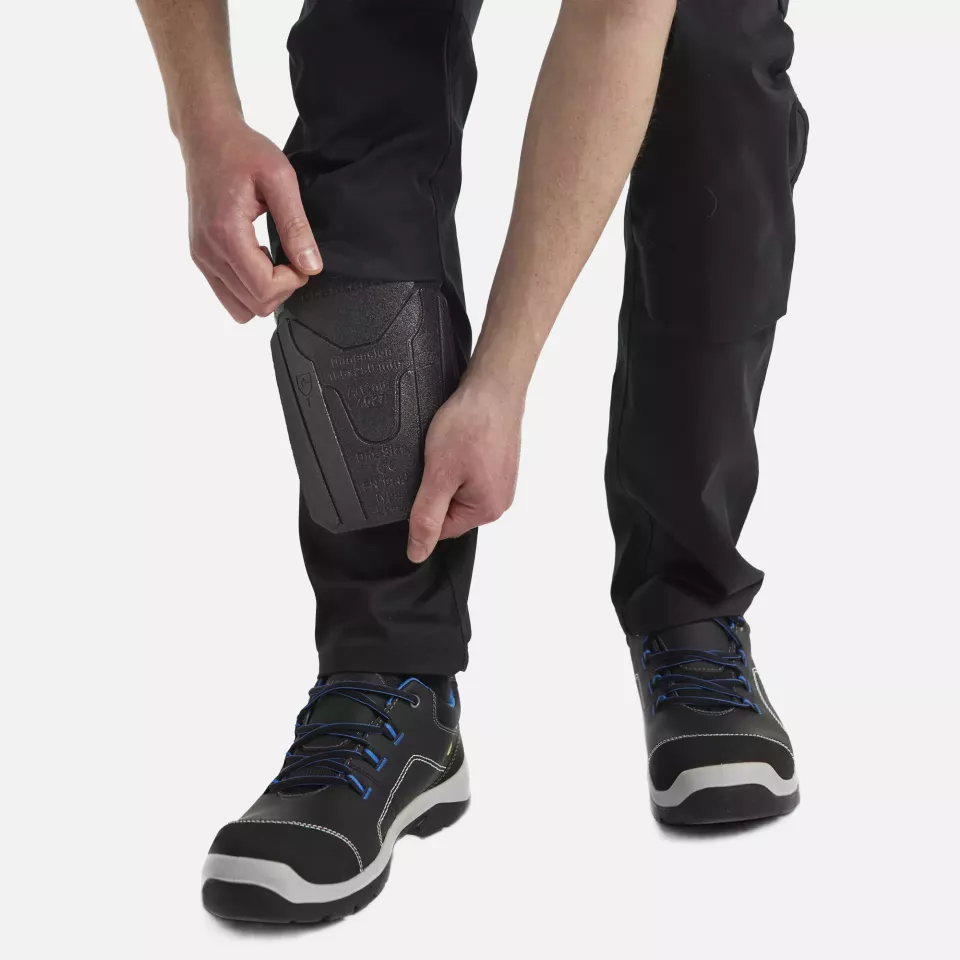 Blaklader 144818328699, Industry Stretch Work Trousers with Knee Pad Pockets, Dark Navy/Black, image 8, gallery thumbnail