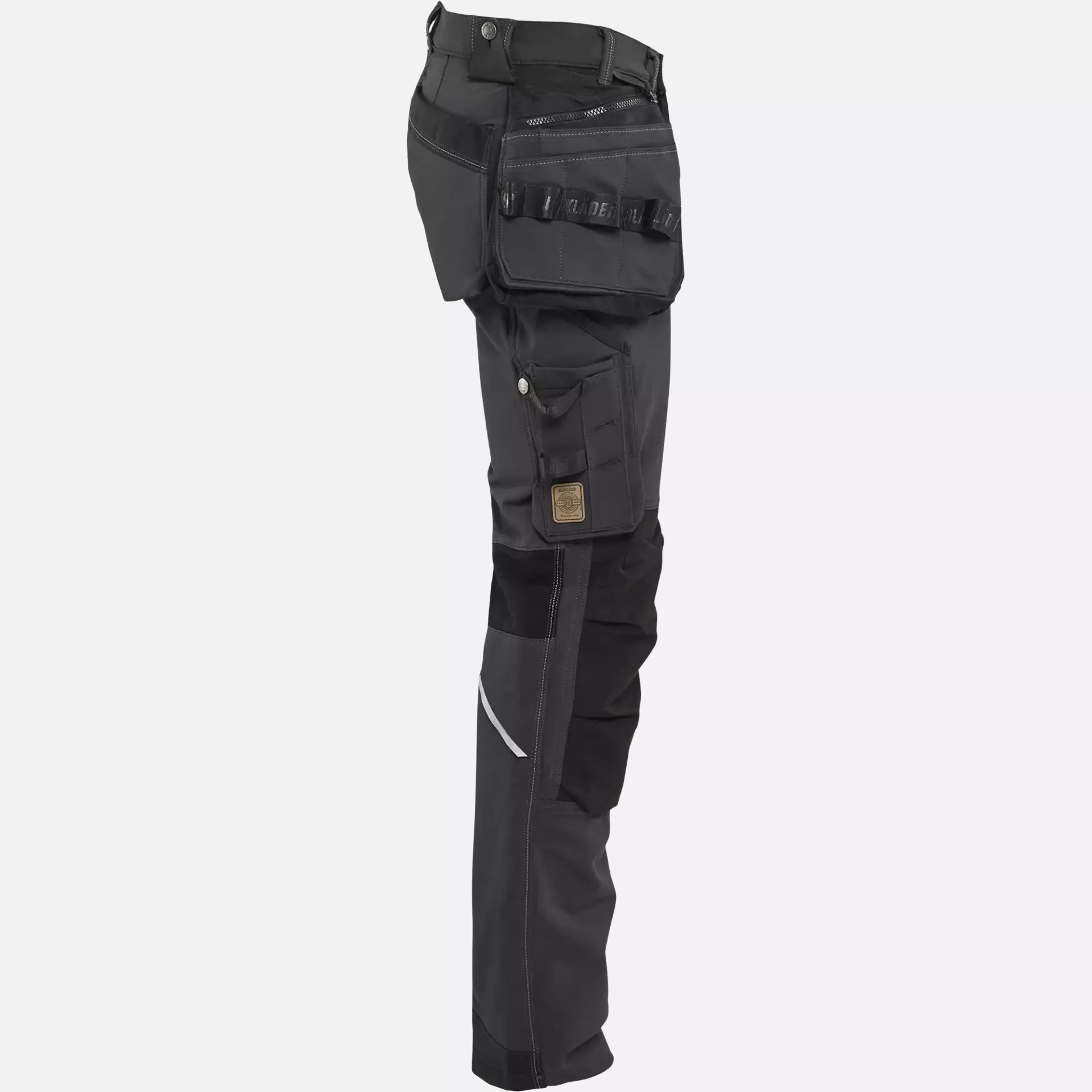 Blaklader 199816449899, X1900 4-Way Stretch Craftsman Work Trousers, Dark Grey/Black, image 2