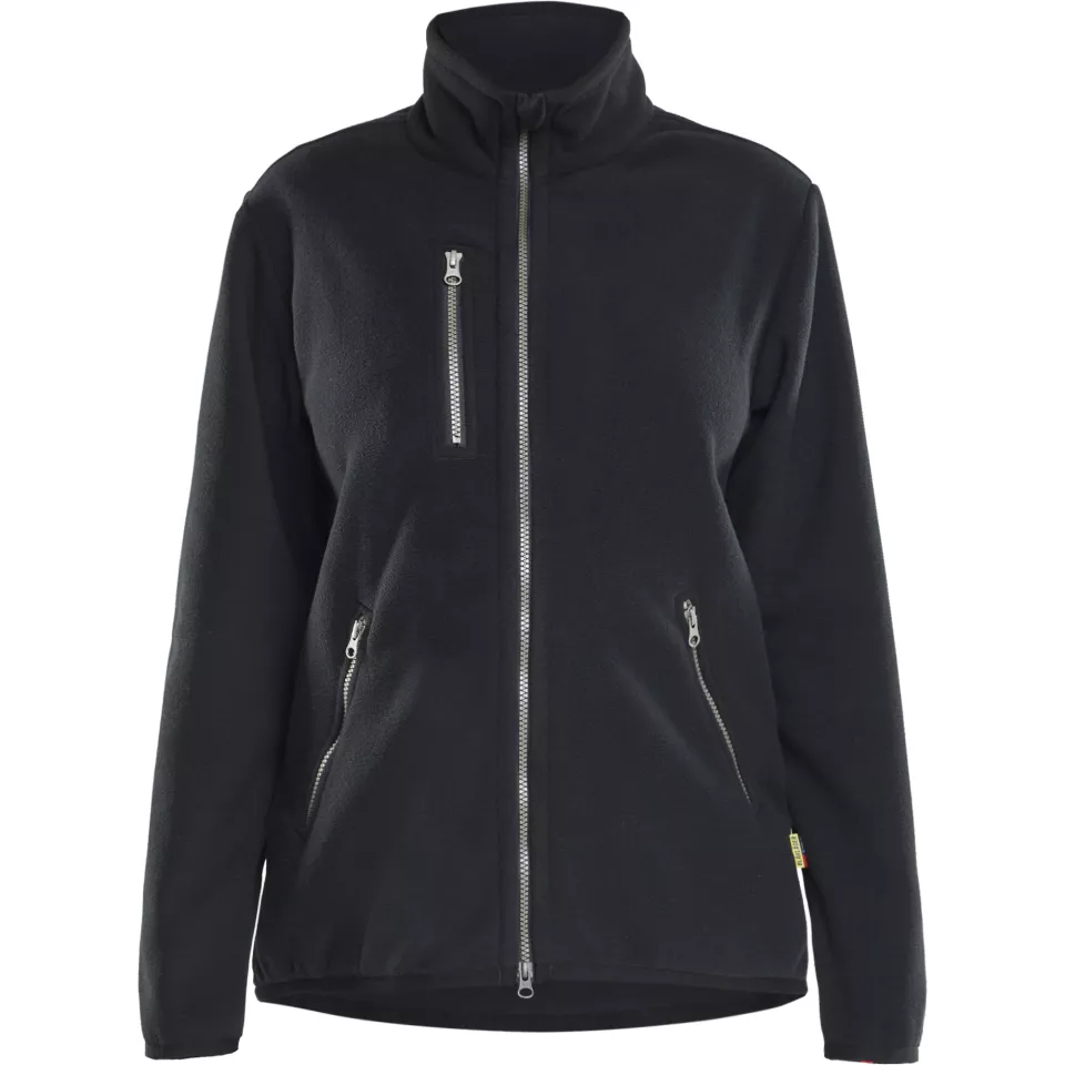 Blaklader 474425109900, Women's Fleece Jacket, Black
