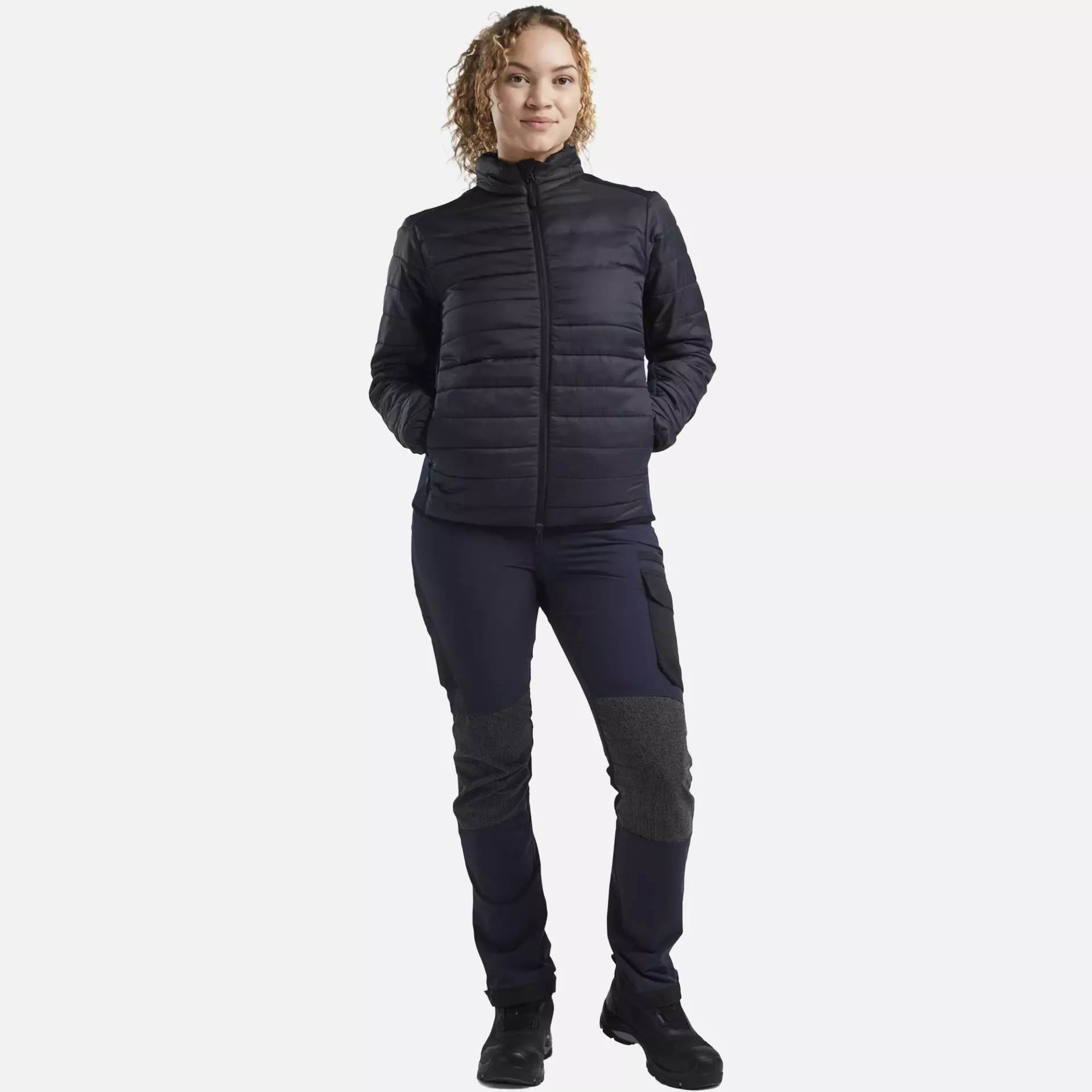 Blaklader 471520309986, Women's Lined Jacket, Black/Dark Navy, image 5