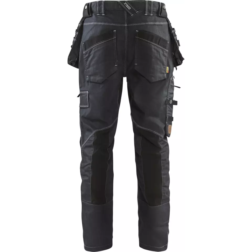 Blaklader 199911418999, X1900 Stretch Handwerker Arbeitshose, Marineblau/Schwarz, image 4, gallery thumbnail