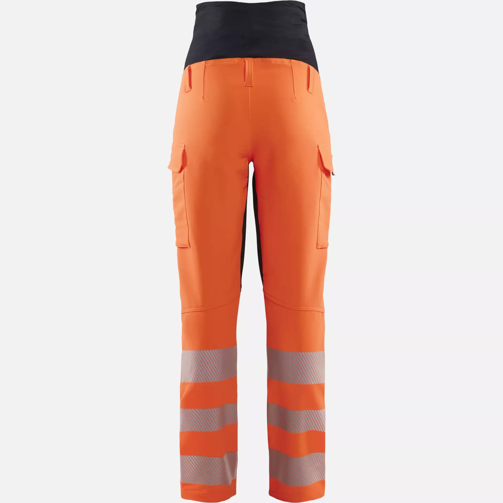 Blaklader 710016425399, High Vis 4-Way Stretch Maternity Trousers, Orange/Black, image 4