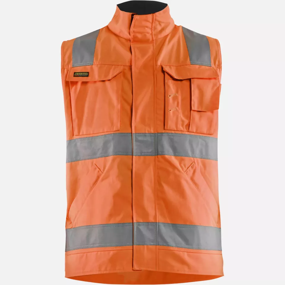 Blaklader 850518045389, High Vis Weste, Orange/Marineblau, image 1, gallery thumbnail