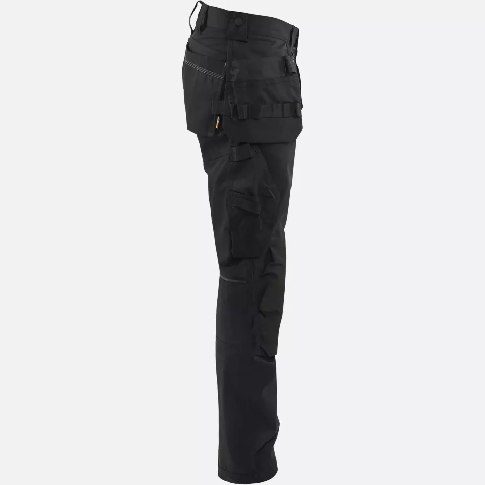 Blaklader 175018329900, Stretch Handwerker Arbeitshose, Schwarz, image 2, gallery thumbnail