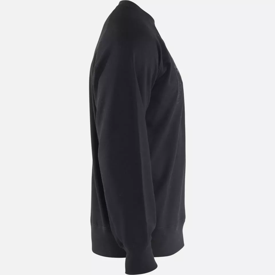Blaklader 347717629900, Flame Resistant Sweatshirt, Black, image 2, gallery thumbnail