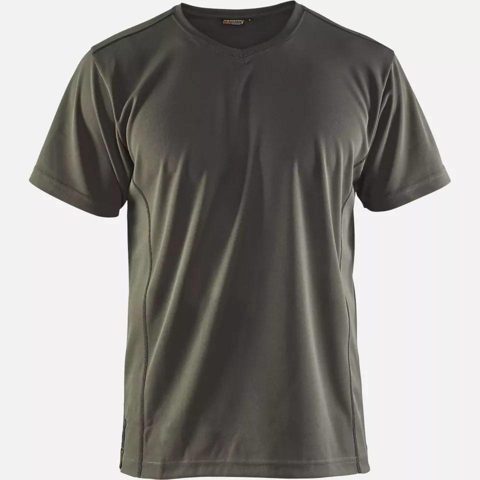 Blaklader 332310514600, UV Schutz T-Shirt, Armygrün, image 1, gallery thumbnail