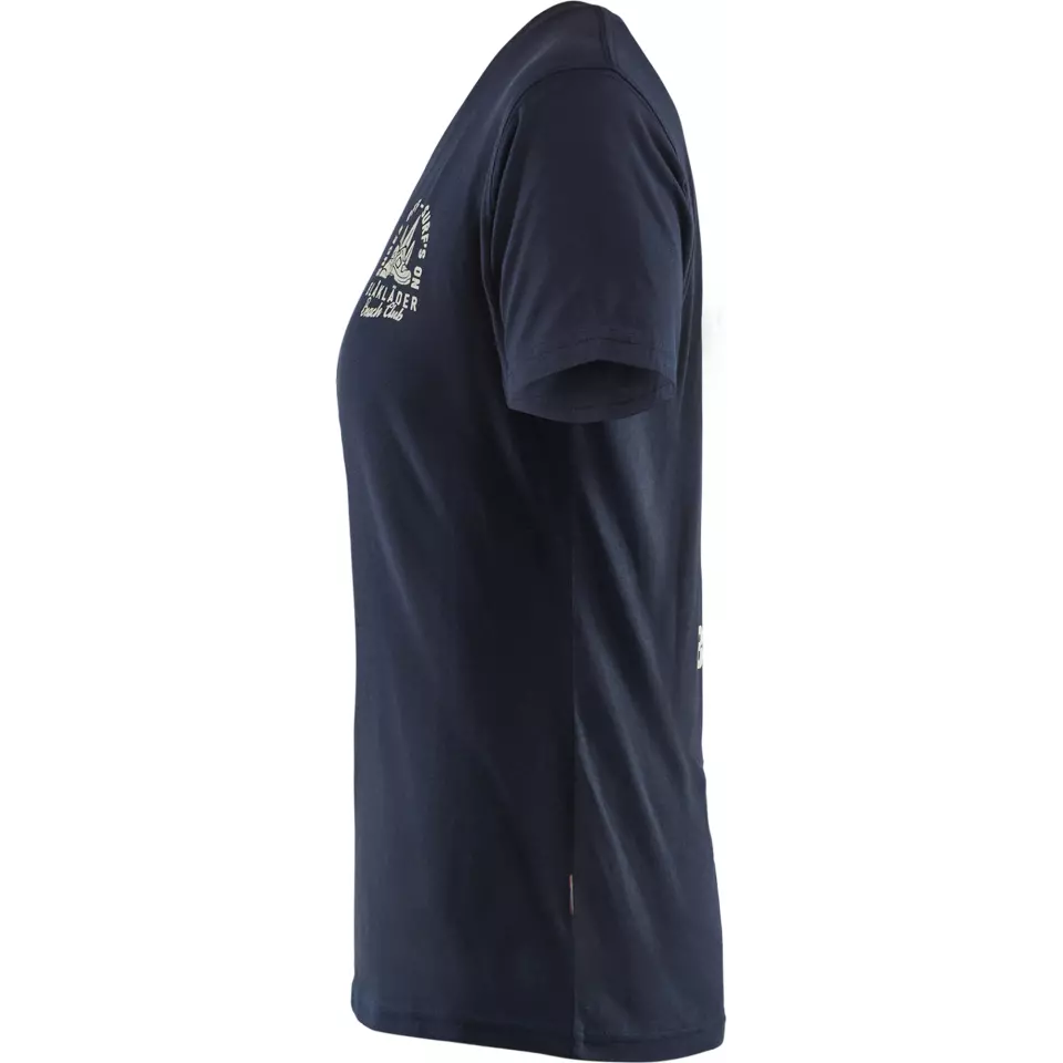 Blåkläder 941710428600, Beach Club Ladies T-Shirt, Dark Navy, image 3, gallery thumbnail