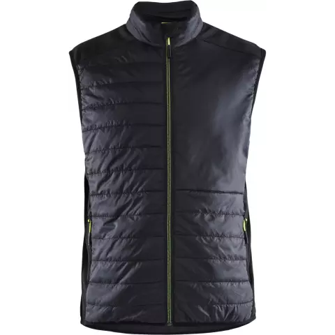 386320309933, Blaklader Gefütterte Weste, Schwarz/Gelb