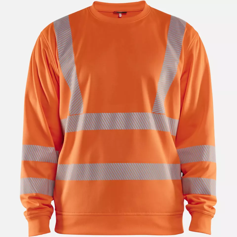 Blaklader 356225385300, High Vis Sweatshirt, Orange, image 1, gallery thumbnail