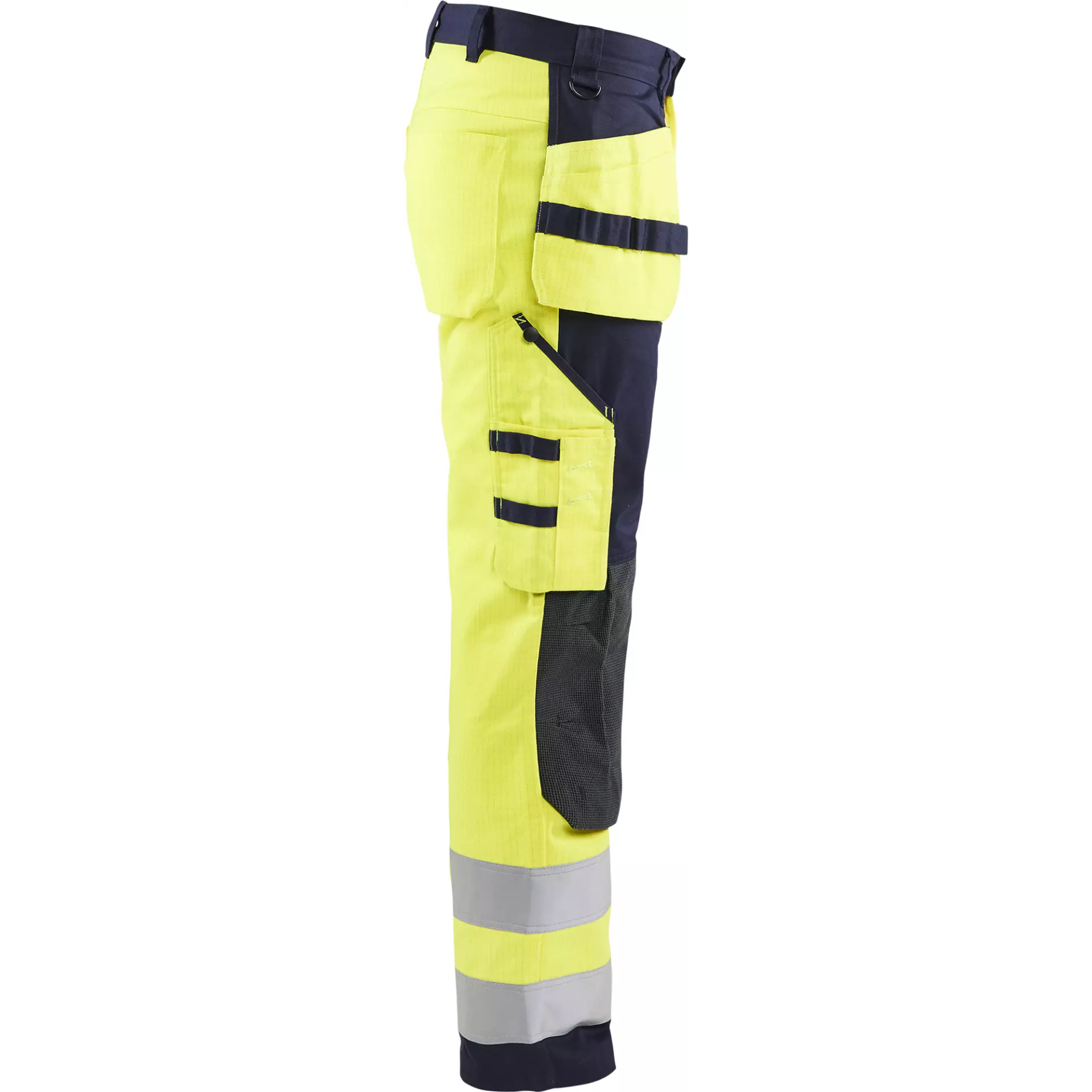 Blåkläder 157915143389, Multinorm Craftsman Work Pants, Yellow/Navy Blue, image 2