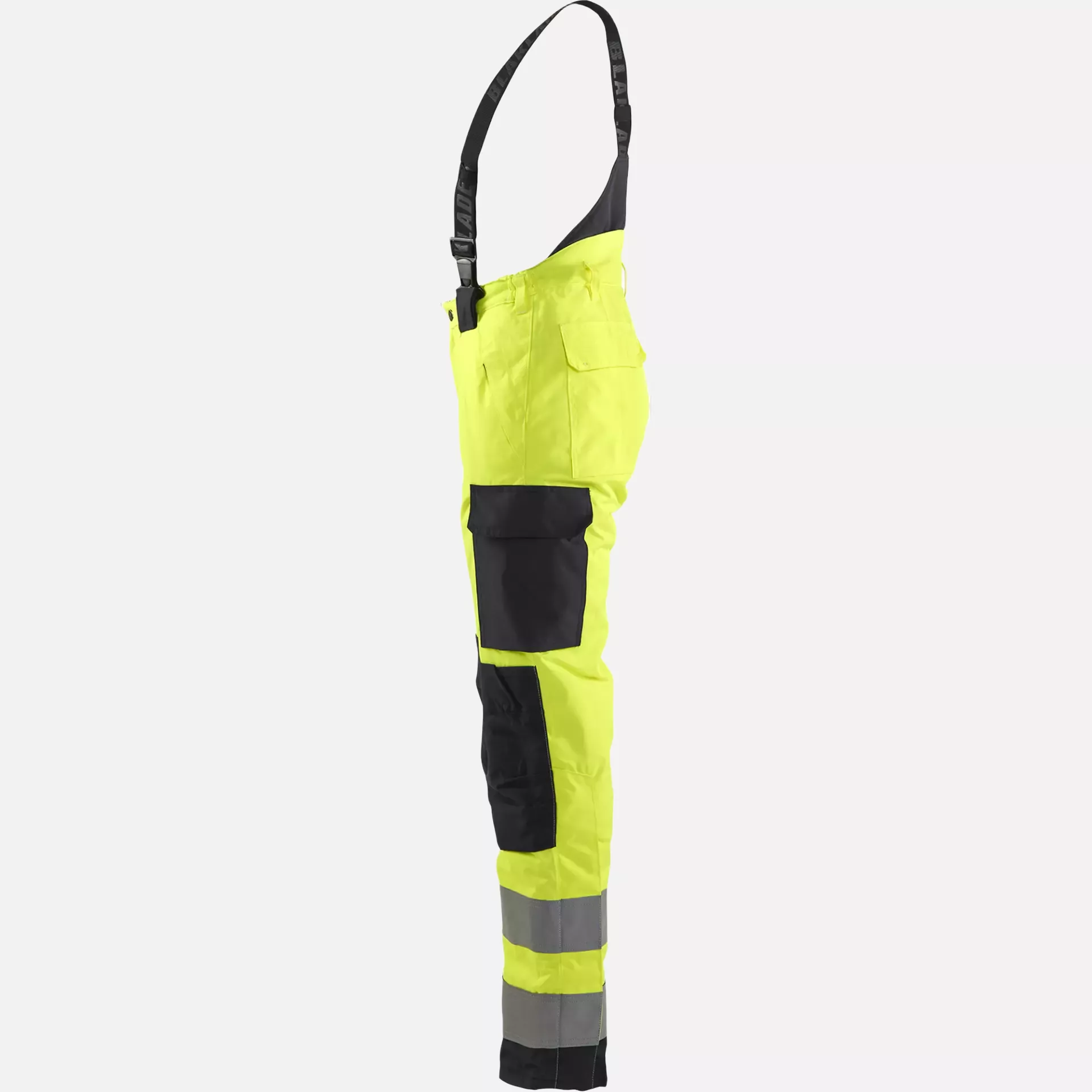 Blaklader 788519773399, High Vis Damen Winter Arbeitshose, Gelb/Schwarz, image 3