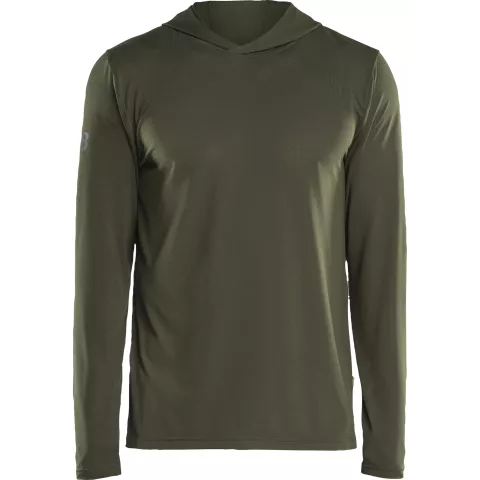 Blaklader Functional Hoodie with UV Protection, Forest Green