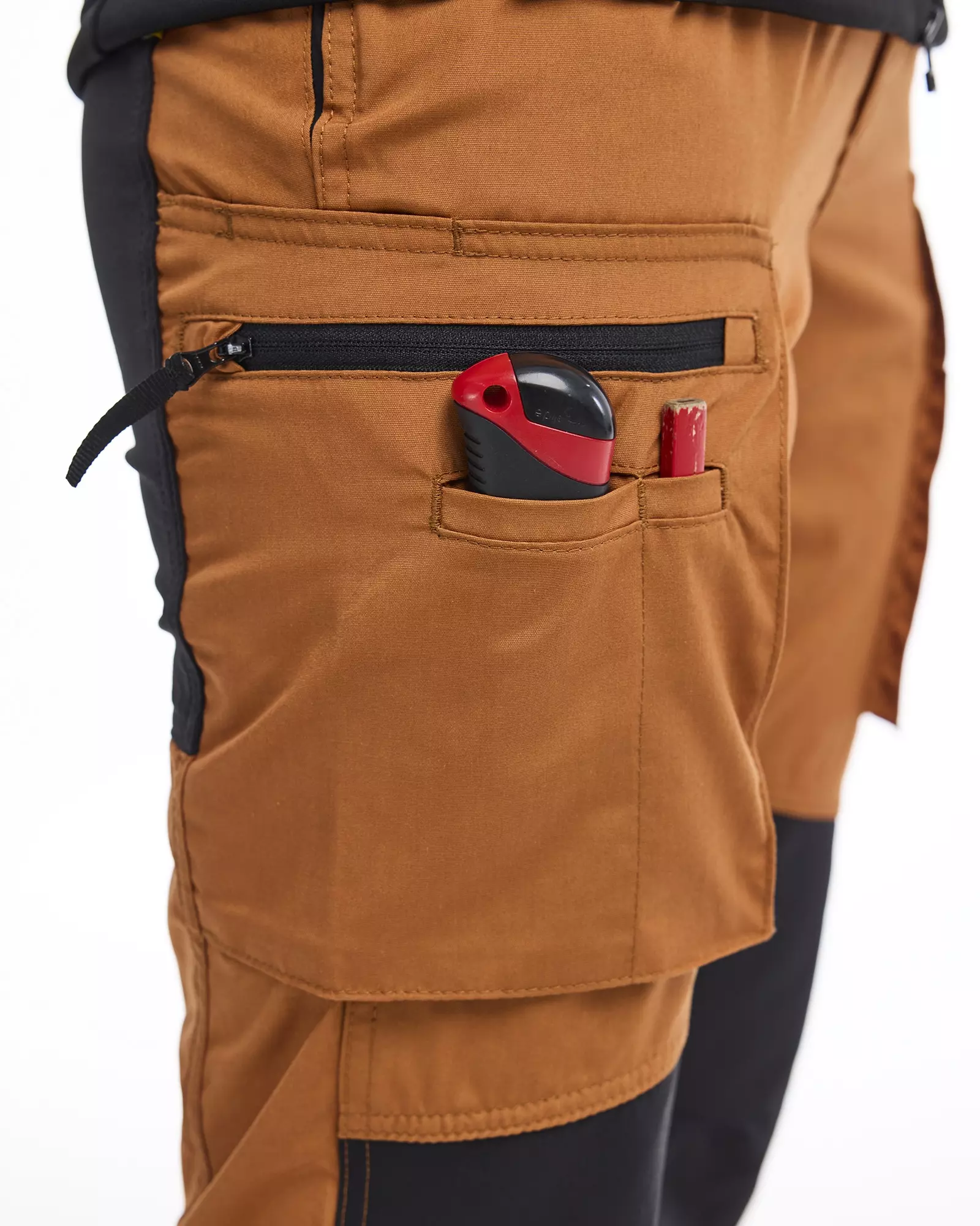 Blaklader 715918454099, Ladies Stretch Work Trousers, Rust/Black, image 6