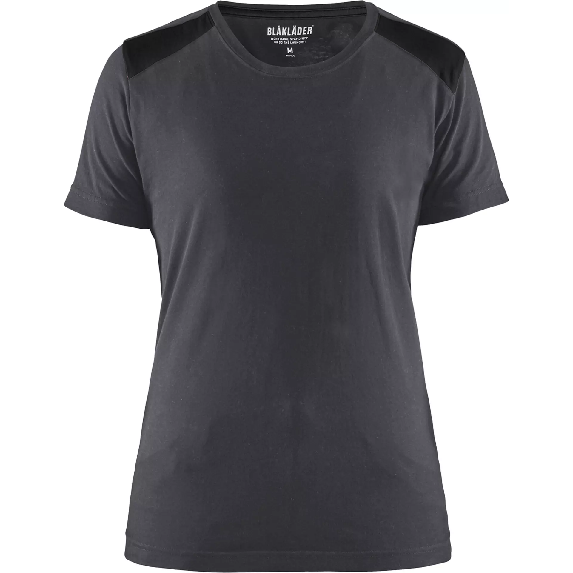 Blaklader 347910429699, Ladies T-Shirt, Medium Grey/Black