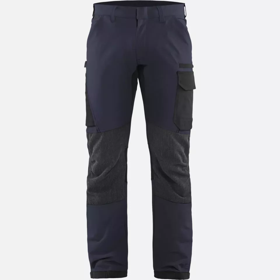 Blaklader 142216458699, 4-Wege-Service Stretch Arbeitshose, Dunkel Marineblau/Schwarz, image 1, gallery thumbnail