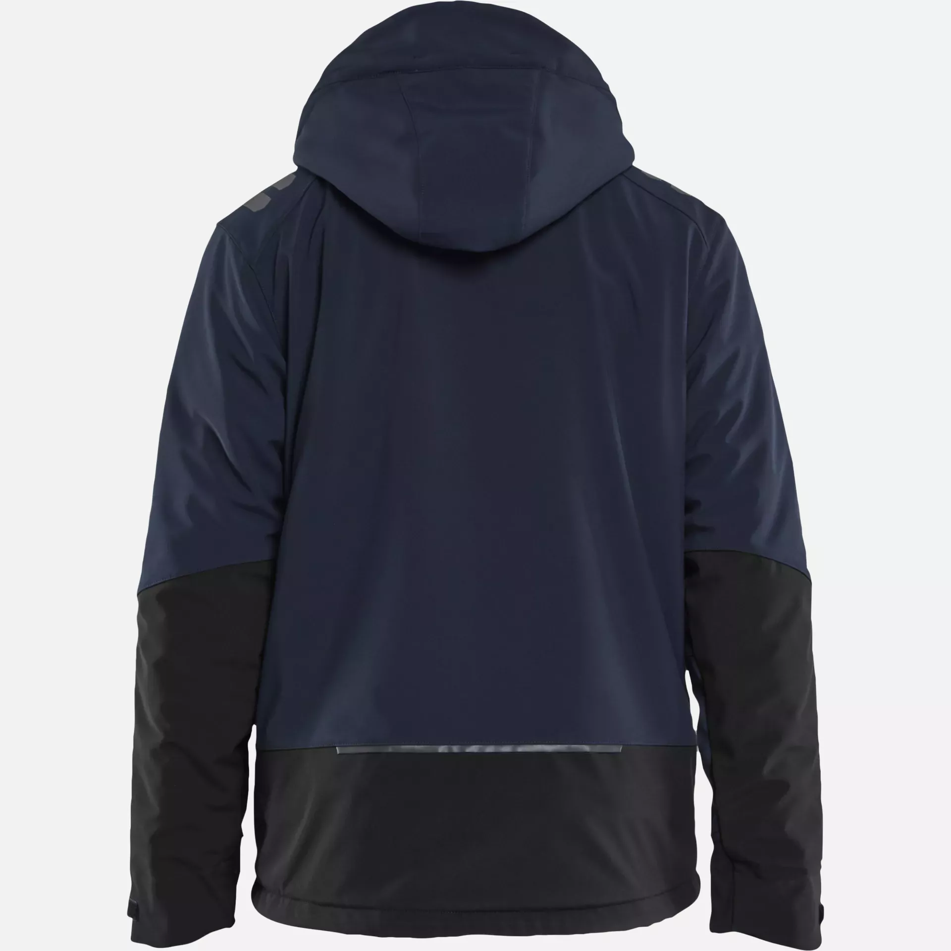 Blaklader 475025138633, Softshell Winter Jacket Lightly Lined, Dark Navy/High Vis Yellow, image 4