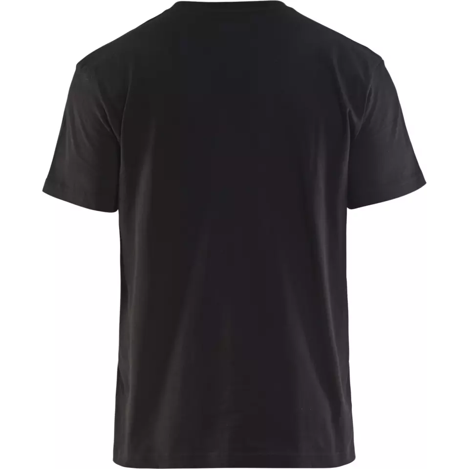 Blåkläder 337910429933, T-Shirt, Black/Yellow, image 4, gallery thumbnail