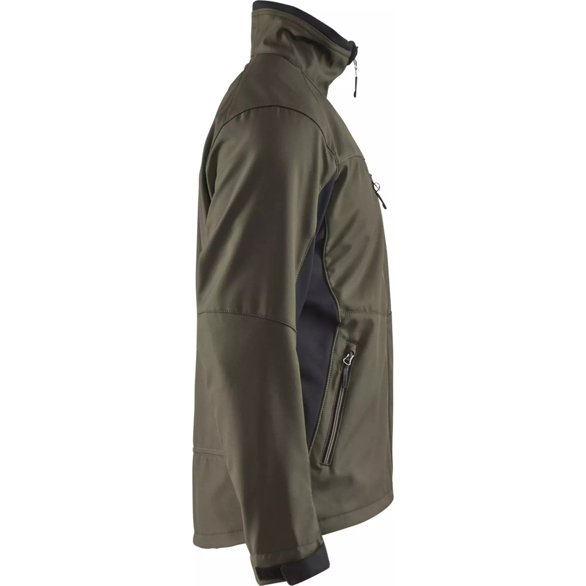 Blaklader 495025164599, Softshell Jacke, Dunkel Olivgrün/Schwarz, image 2