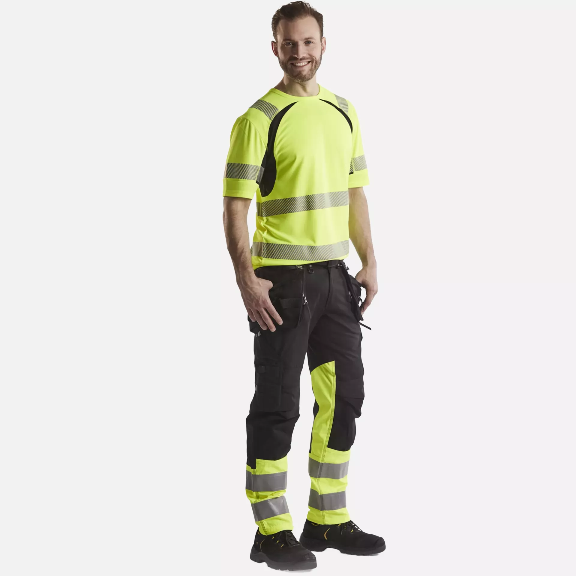 Blaklader 339710133399, High Vis UV Protection T-Shirt, Yellow/Black, image 5