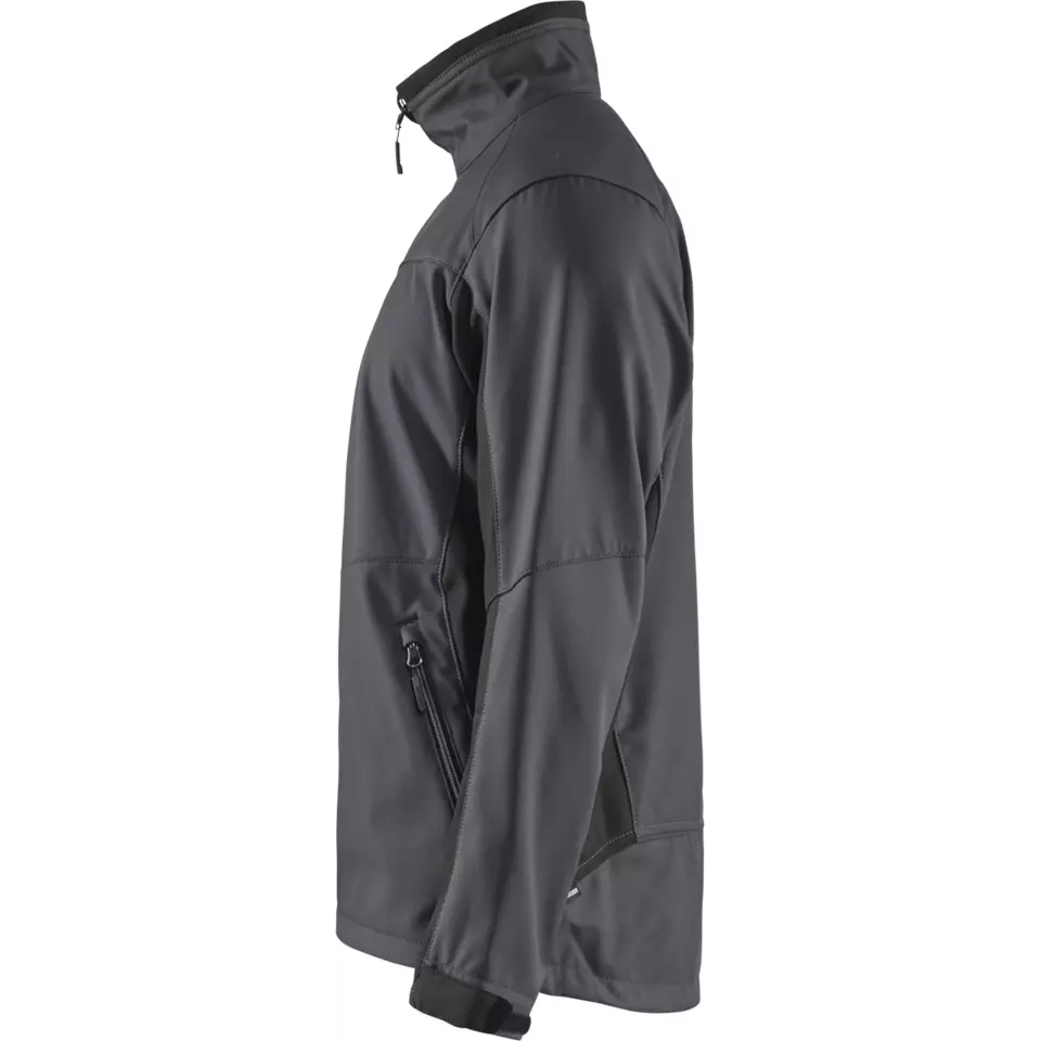 Blaklader 495025169699, Softshell Jacke, Mittelgrau/Schwarz, image 3, gallery thumbnail
