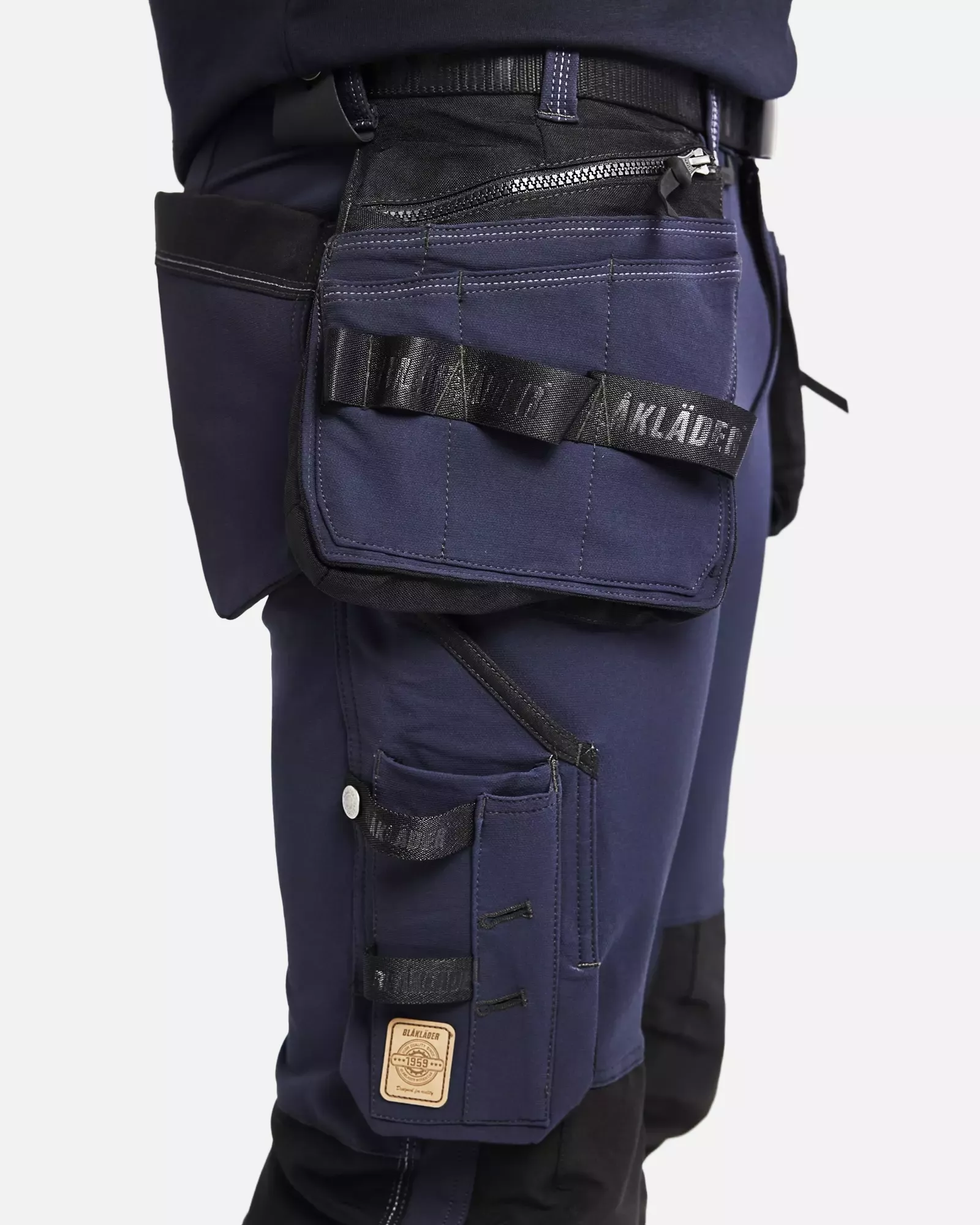 Blaklader 199816448699, X1900 4-Way Stretch Craftsman Work Trousers, Dark Navy/Black, image 9