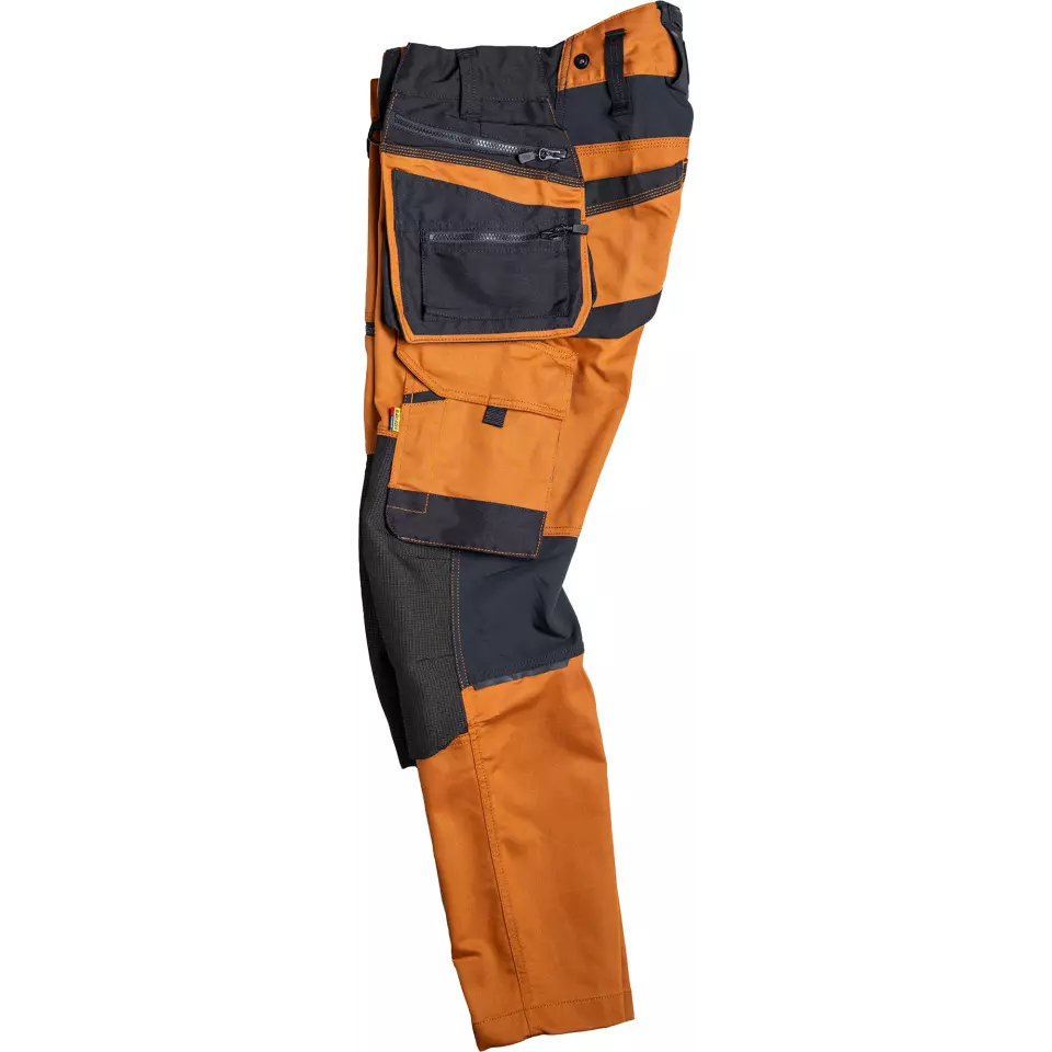 Blåkläder 197011494099, STRIKER Stretch Craftsman Work Trousers, Rust/Black, image 11, gallery thumbnail