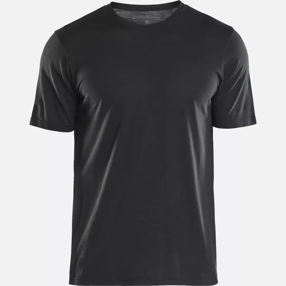 Blaklader 353617439900, Merino Wool T-Shirt, Black, image 1, gallery thumbnail