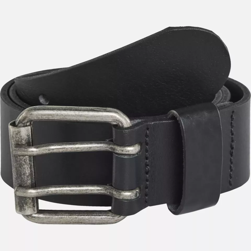 Blaklader 400739009900, Leather Belt, Black, image 1, gallery thumbnail
