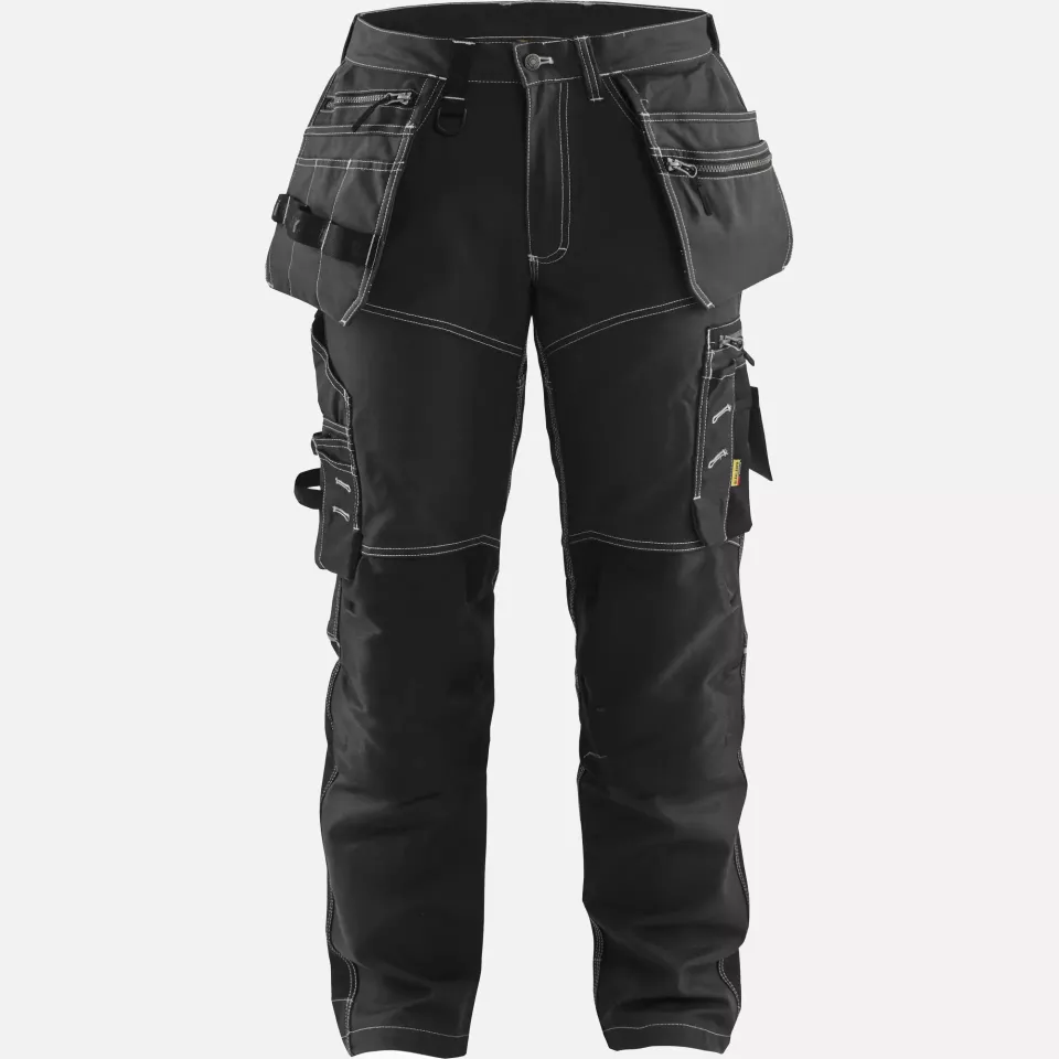 Blaklader 179013709900, Stretch Craftsman Work Trousers, Black, image 1, gallery thumbnail