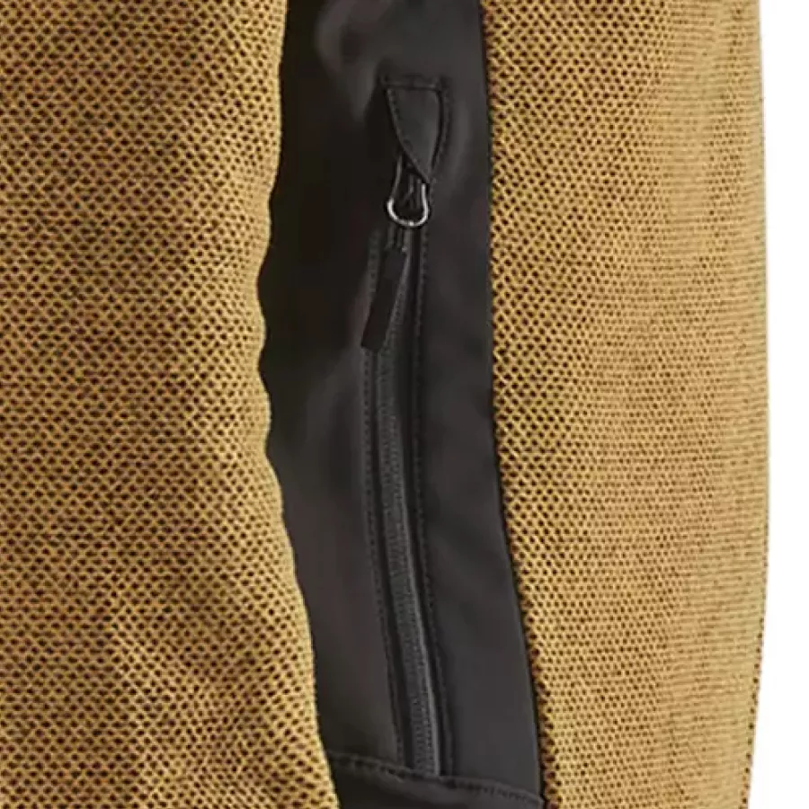 **Zippered Pockets** keep your essentials secure and easy to reach as you move through your day.