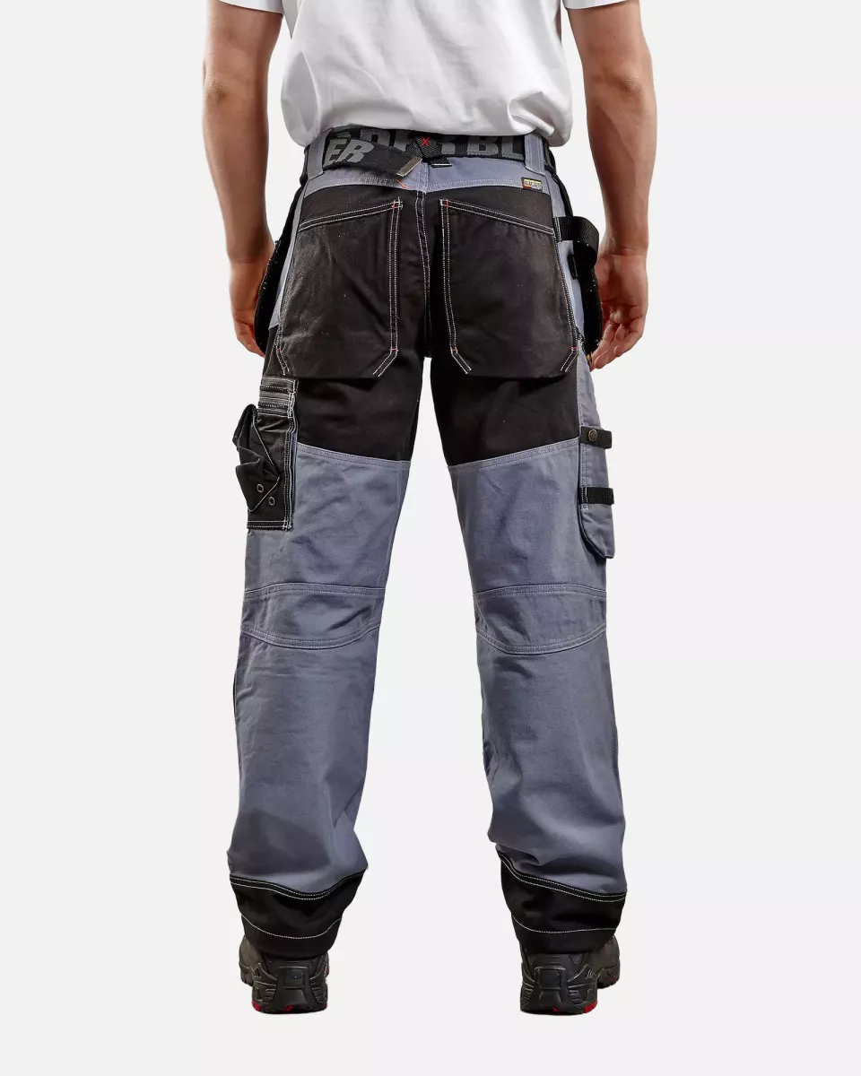 Blaklader 150013709499, Handwerker Arbeitshose, Grau/Schwarz, image 6, gallery thumbnail