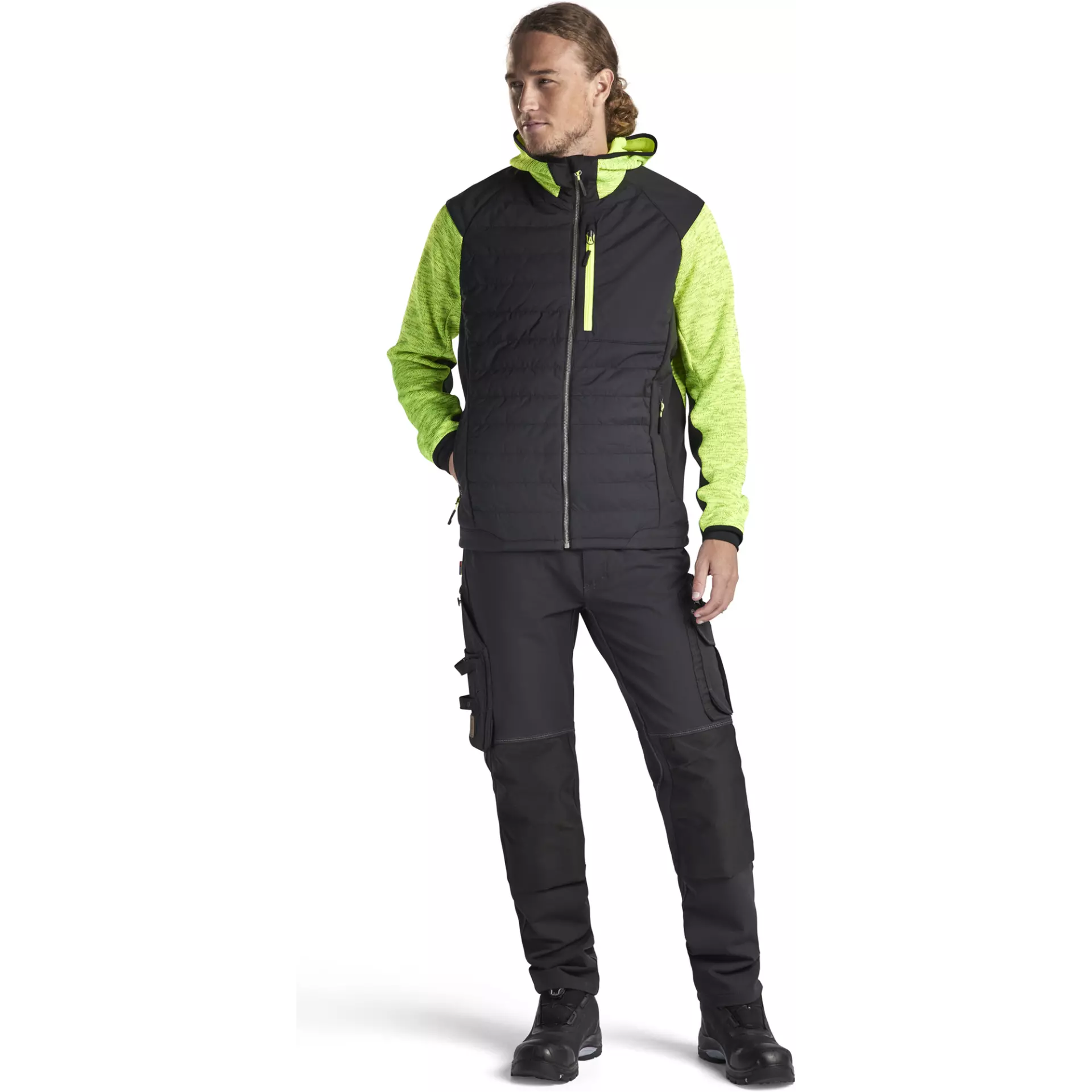 Blaklader 593021173399, Hybrid Jacke, Gelb/Schwarz, image 5