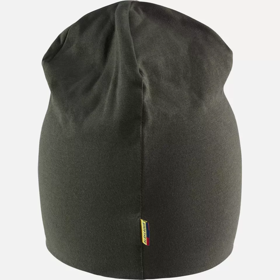 Blaklader 206310374500, Stretch Beanie, Dark Olive Green, image 4, gallery thumbnail