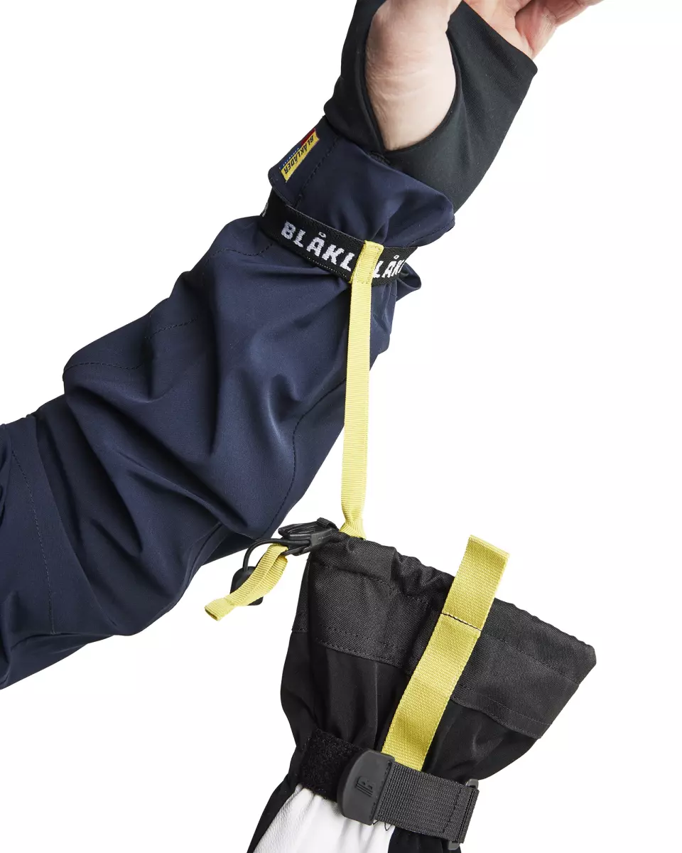 Blaklader 281314179910, Supreme Warm Winter Glove, Black/White, image 3, gallery thumbnail