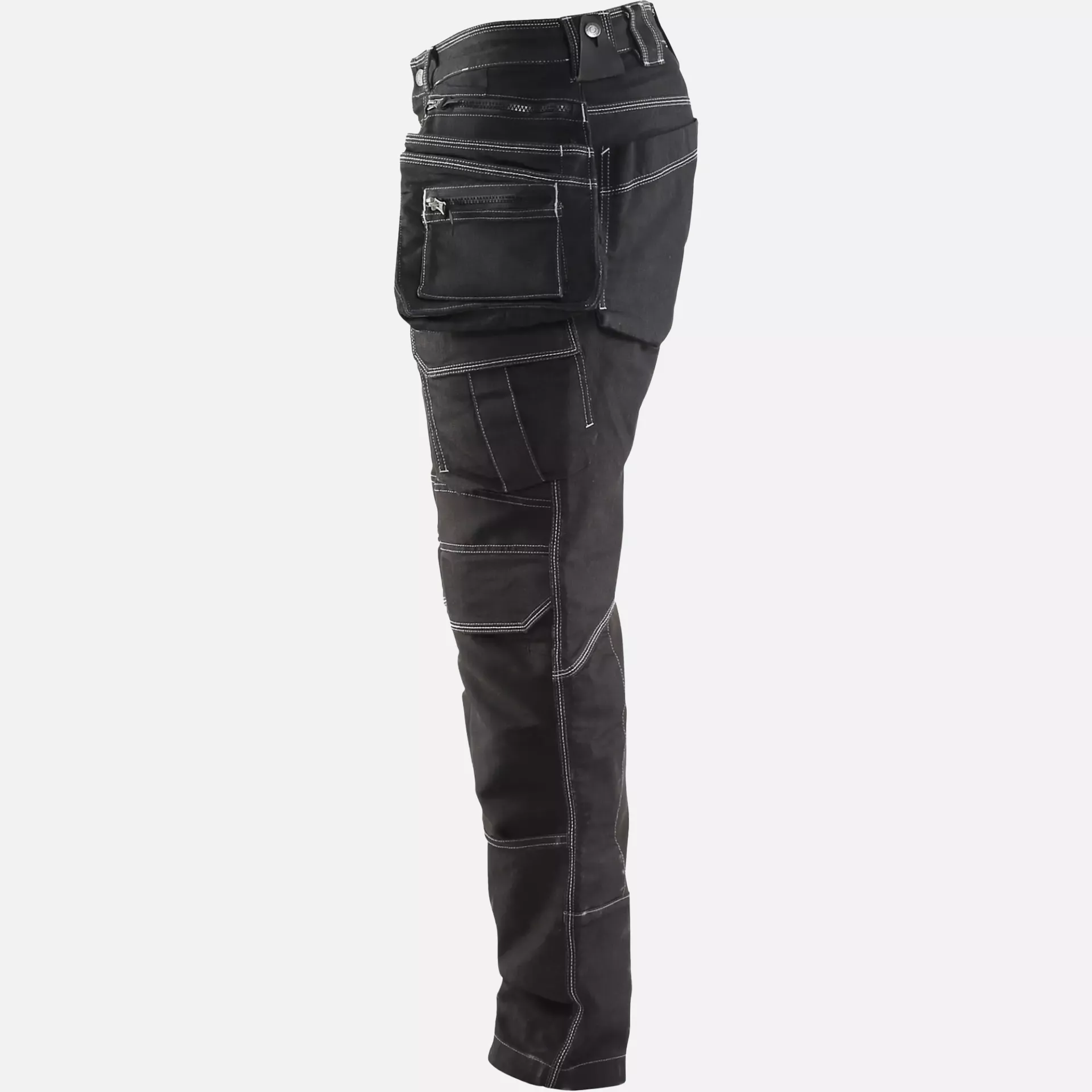 Blaklader 199011419900, X1900 Stretch Craftsman Work Trousers, Black, image 3