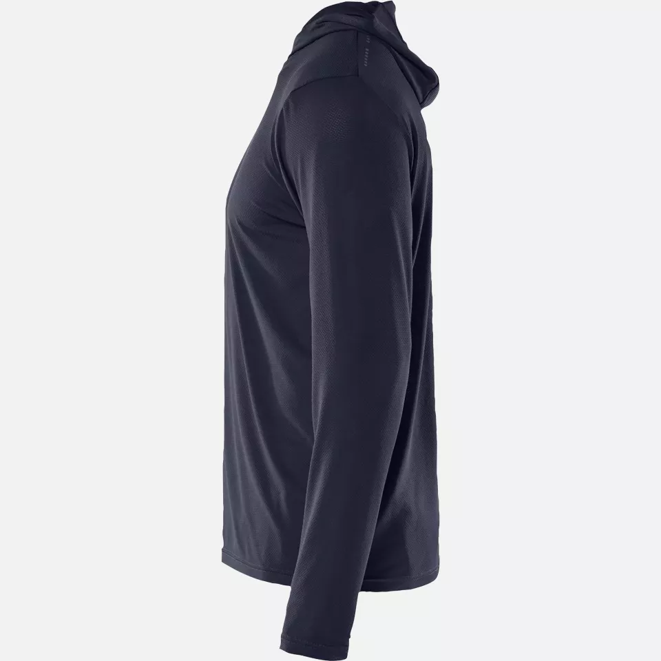 Blaklader 341711268600, Functional Hoodie with UV Protection, Dark Navy Blue, image 3, gallery thumbnail