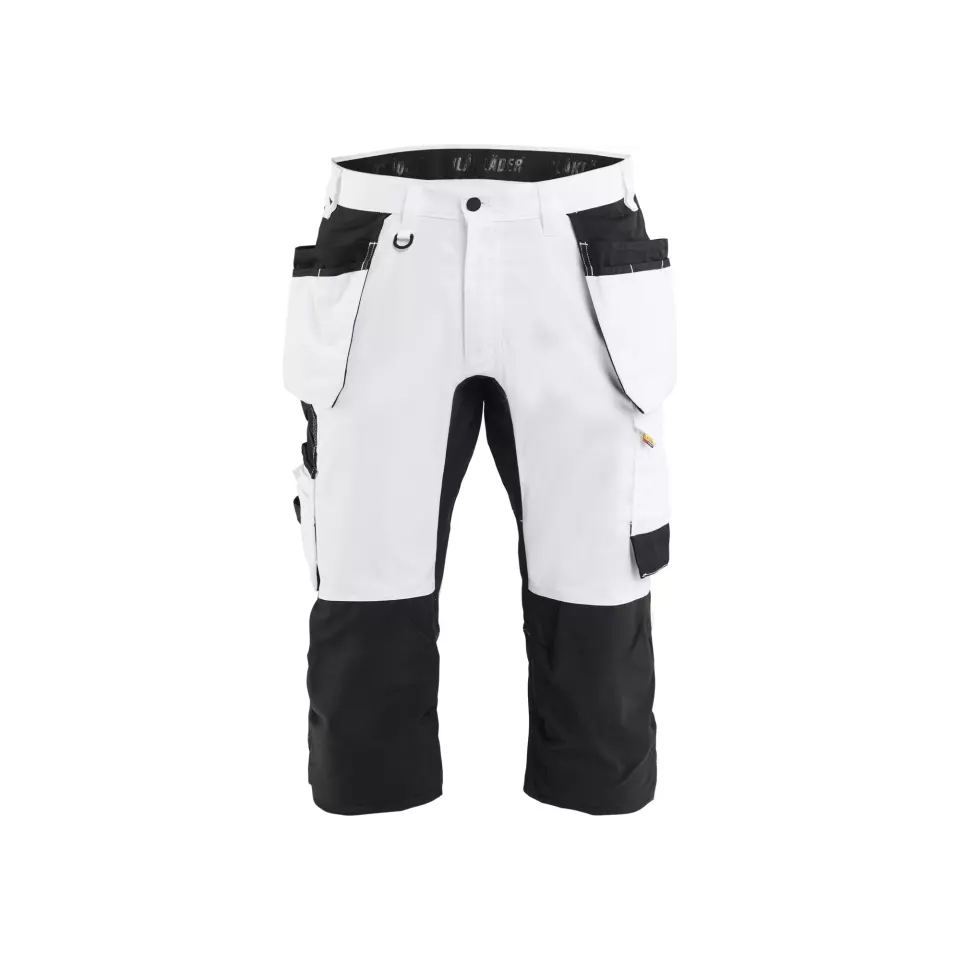 Blåkläder 177418321099, Stretch Maler Piratenhose, Weiß/Schwarz, image 1, gallery thumbnail