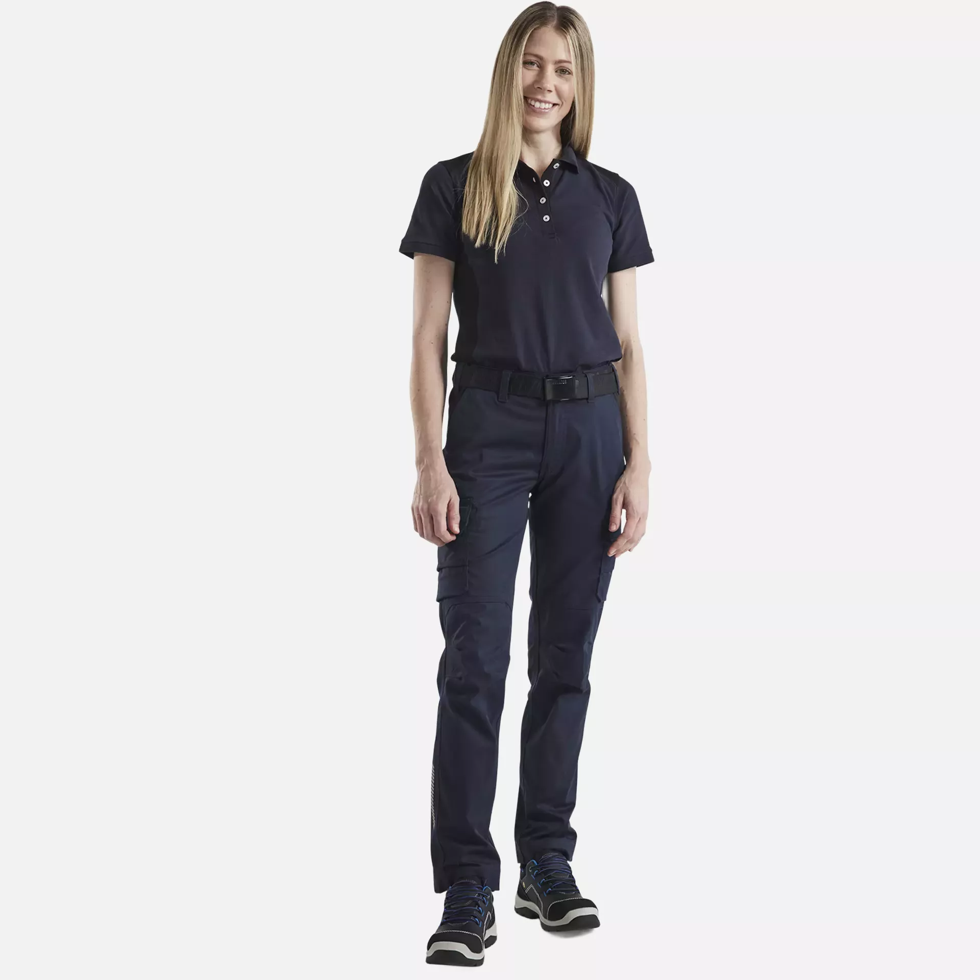 Blaklader 714418328699, Ladies Stretch Industrial Work Trousers, Dark Navy/Black, image 5