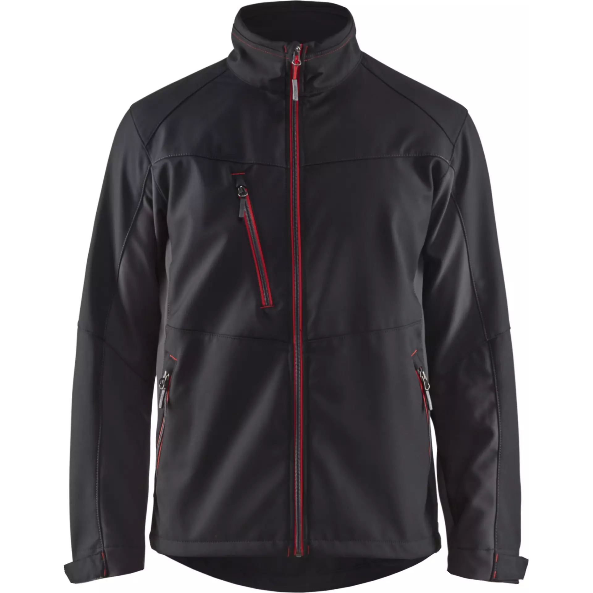 Blaklader 495025169956, Softshell Jacke, Schwarz/Rot, image 1